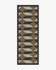 Oak Black & Camel Flatwoven Rug by Martyn Lawrence Bullard