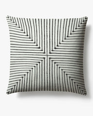 Inkdrop Ivory Woven Throw Pillow by Jonathan Adler