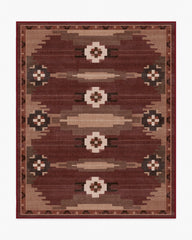 Annika Rust Red Rug