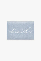 Breathe Light Blue Bath Mat