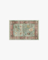 Jemima Sage and Rosewood Flatwoven Rug