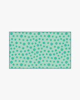 Dancing Dots Mint Green Rug
