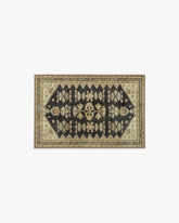 Pradera Tan & Soft Black Rug