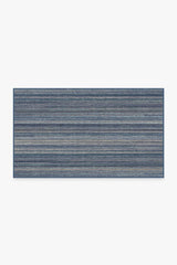 Multi Stripe Blue Rug