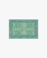 Blackthorn Multicolor Jade Rug by Morris & Co.