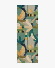 Laguna Teal Multicolor Outdoor Rug
