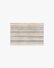 Elio Stripe Grey & Ivory Flatwoven Rug