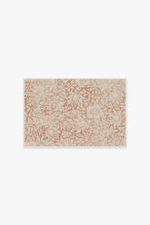 Mallow Rust Flatwoven Rug by Morris & Co.