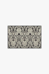Mickey Damask Charcoal Rug