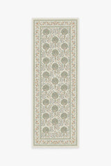Kelmscott Tree Green Flatwoven Rug by Morris & Co.
