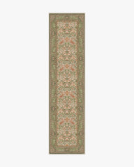 Strawberry Thief Sage & Rose Rug by Morris & Co.