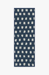 Cobblestone Navy Outdoor Rug