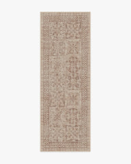 Astoria Rose Gold Flatwoven Rug by The Hiltons