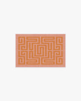 Maze Pink & Orange Flatwoven Rug