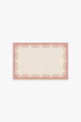 Fringe Pink & Ivory Rug by Gray Malin