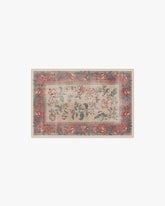 Lilou Currant & Teal Green Rug