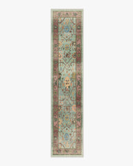 Jemima Sage and Rosewood Flatwoven Rug
