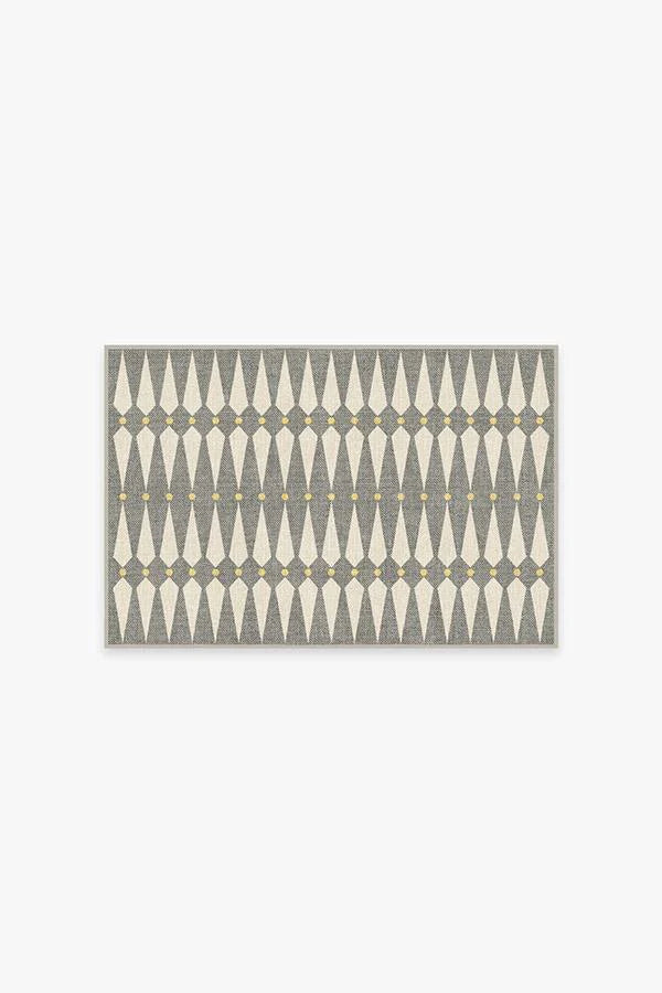 Carnaby Shadow Del Sol Flatwoven Rug by Jonathan Adler