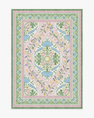 Skye Pink Multicolor Outdoor Rug by Mrs. Alice