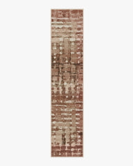 Brooklyn Copper Clay Rug by Architectural Digest