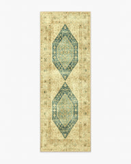 Soluna Gold & Teal Rug