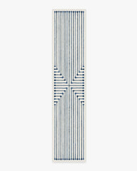 Inkdrop Slate Blue Rug by Jonathan Adler