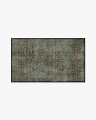 Blackthorn Forest Green Rug by Morris & Co.