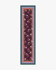 Ambroeus Royal Plum Flatwoven Rug by Iris Apfel