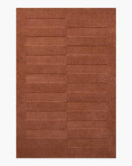 Ryder Terracotta Plush Rug