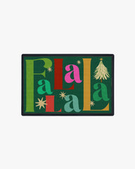 Fa La La Green Doormat