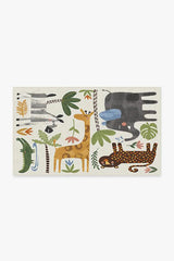 Jungle Safari Multicolor Rug