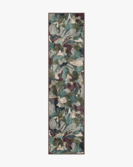 Peony Promenade Aubergine Rug by Liberty