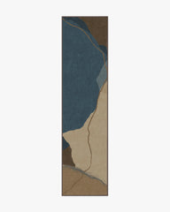 Loire Natural Denim Blue Rug by Nina Takesh