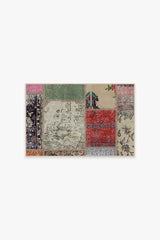 Patchwork Boho Flatwoven Rug