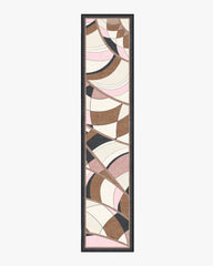 Portobello Road Soft Pink & Black Rug by RIXO