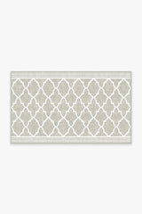 Varia Trellis Stone Outdoor Rug