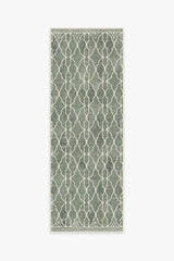 Grogu™ Trellis Sage Green Flatwoven Rug