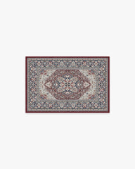 Hendesi Heriz Bordeaux Rug