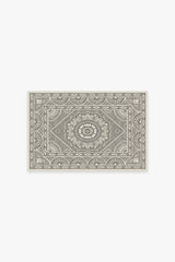 Almana Black & White Flatwoven Rug