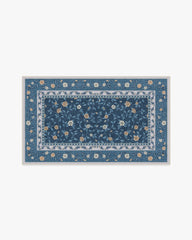 Della Blue & Ivory Outdoor Rug