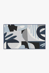 Medley Blue & Grey Outdoor Rug