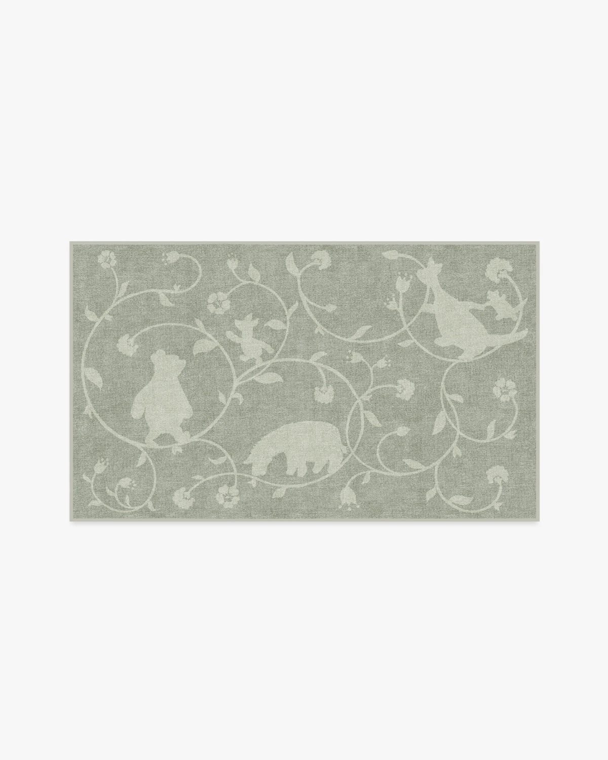 Once Upon a Gathering Soft Green Rug