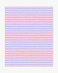 Giggle Squiggle Pink Rug