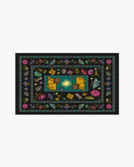 Lion’s Cub Charcoal Multicolor Rug by RIXO