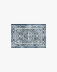 Kamran Admiral Blue Flatwoven Rug