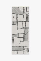 Rune Black & Ivory Outdoor Rug