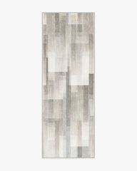 Solar Drift Warm Grey Flatwoven Rug