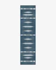 Raye Indigo & Ivory Flatwoven Rug