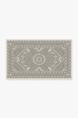 Almana Black & White Flatwoven Rug