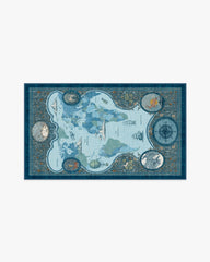 Little Explorer Blue & Grey Rug
